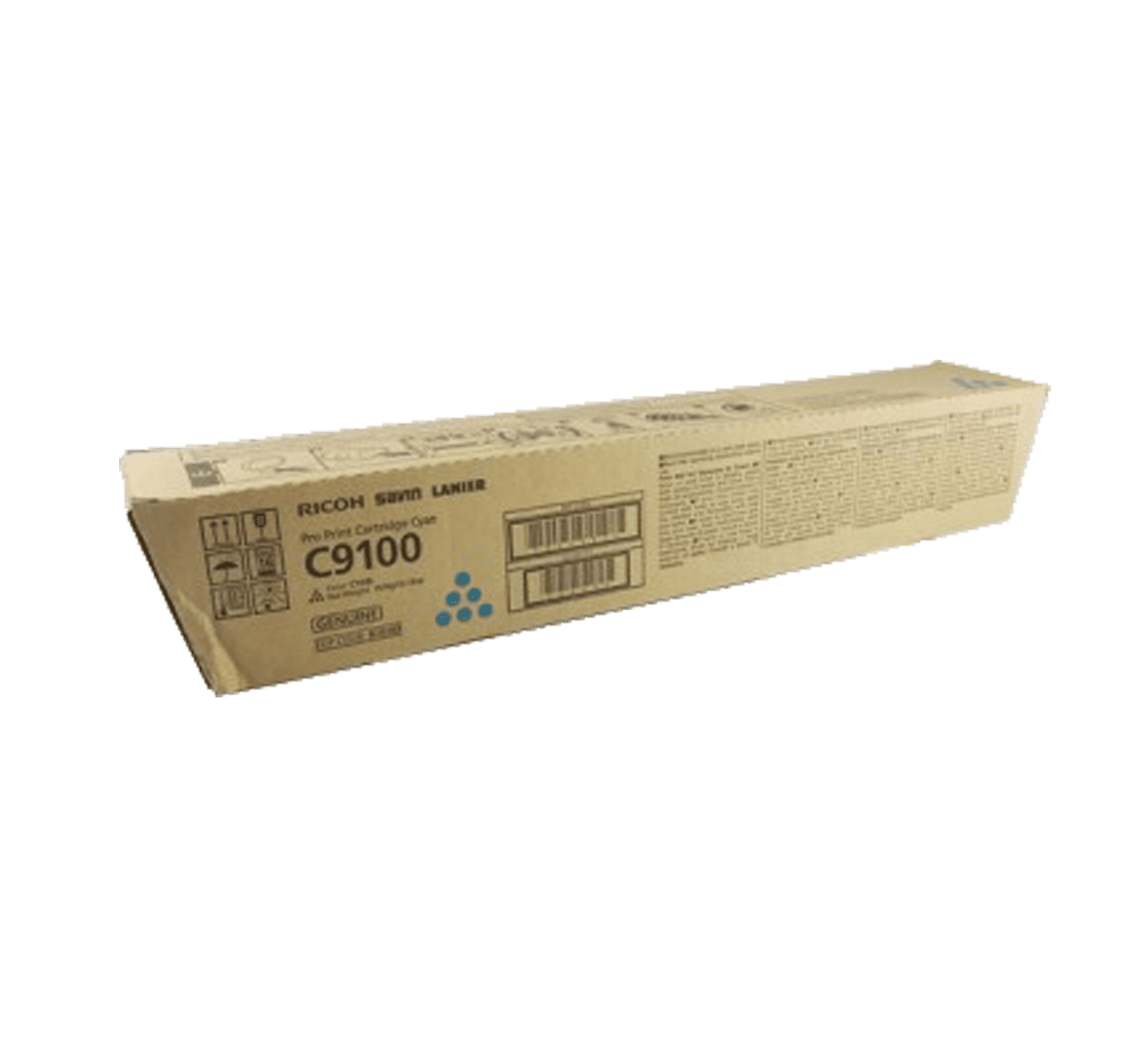 Toner Ricoh MPC9100 Cyan