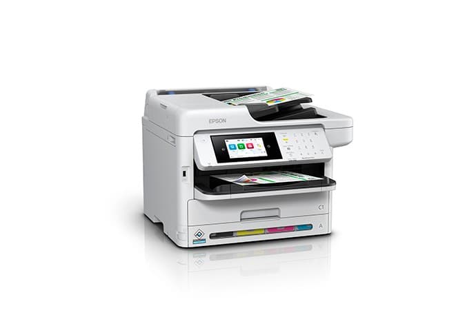 Epson WorkForce Pro WF-C5891 vista en ángulo derecho