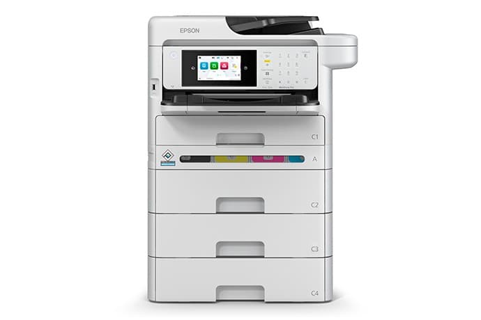 Epson WorkForce Pro WF-C5891 con casetes de papel opcionales