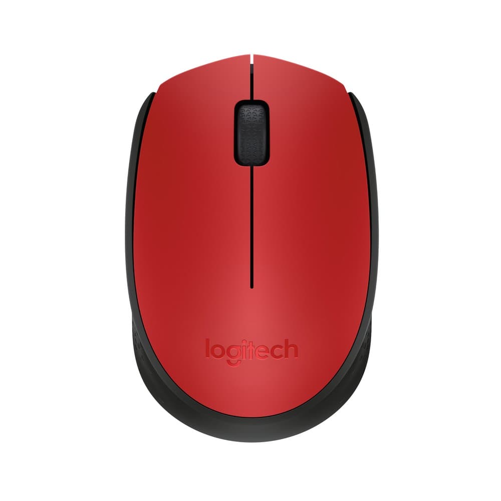 Mouse Inalámbrico Logitech M170 Rojo