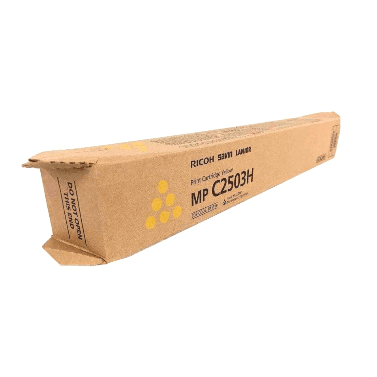 Caja del tóner Ricoh MP C2503H amarillo