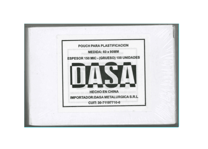 Pouch para Plastificar 60x90mm