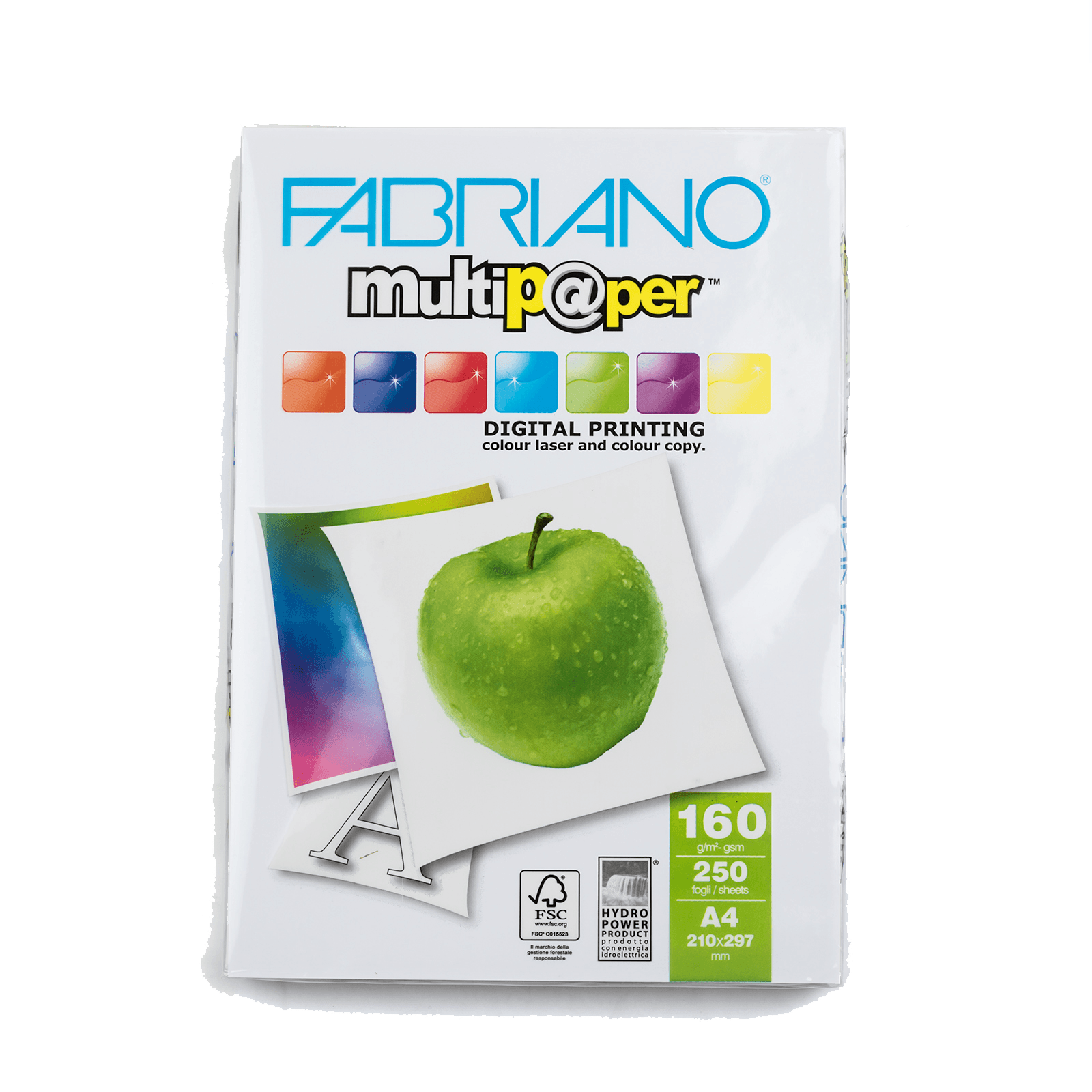 Resma Papel Láser A4 160grs - Láser Fabriano