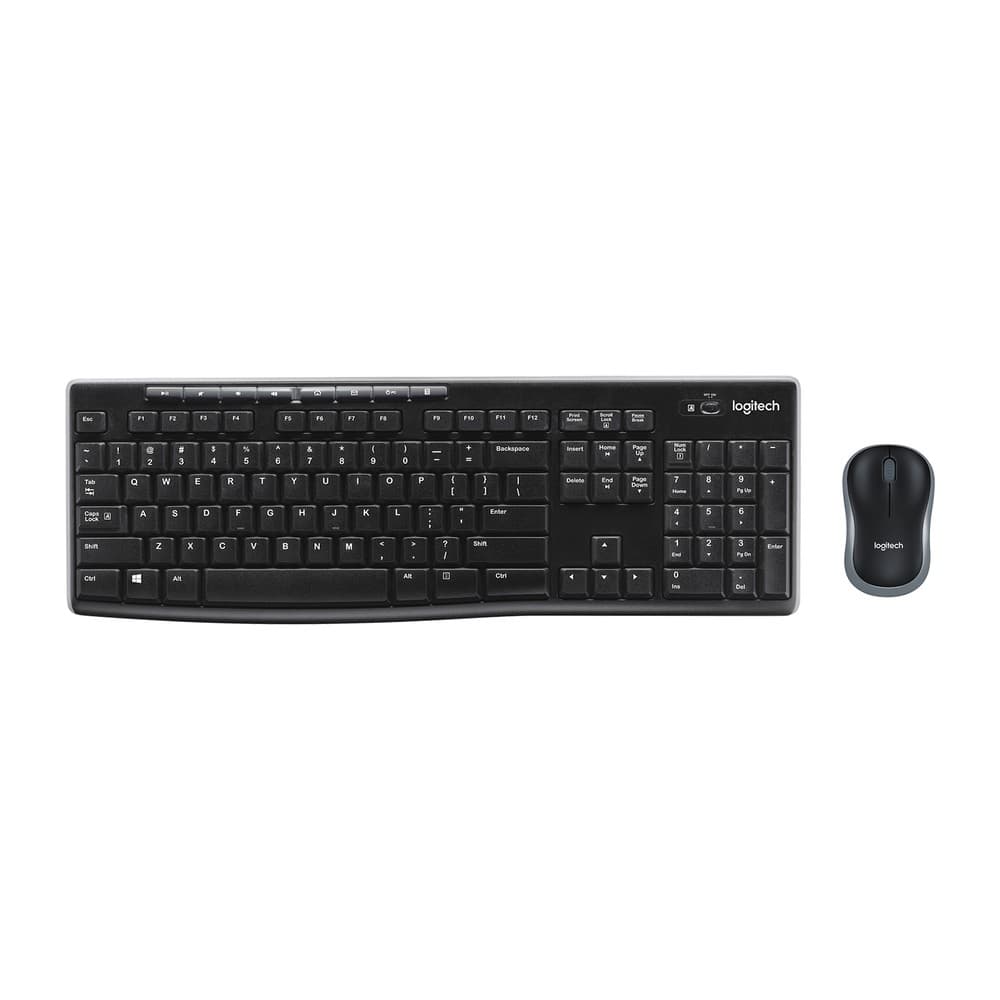 Teclado y Mouse Inalámbrico Logitech MK270 (Español)
