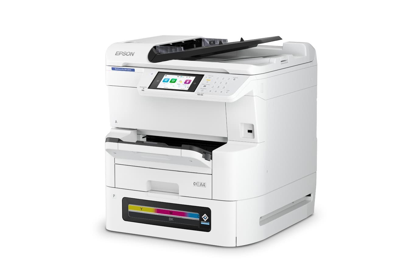 Epson WorkForce Pro EM-C8100 vista lateral izquierda