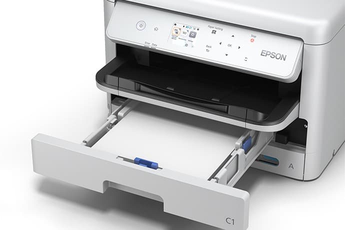 Epson WorkForce Pro WF-C5390 con el casete de papel abierto