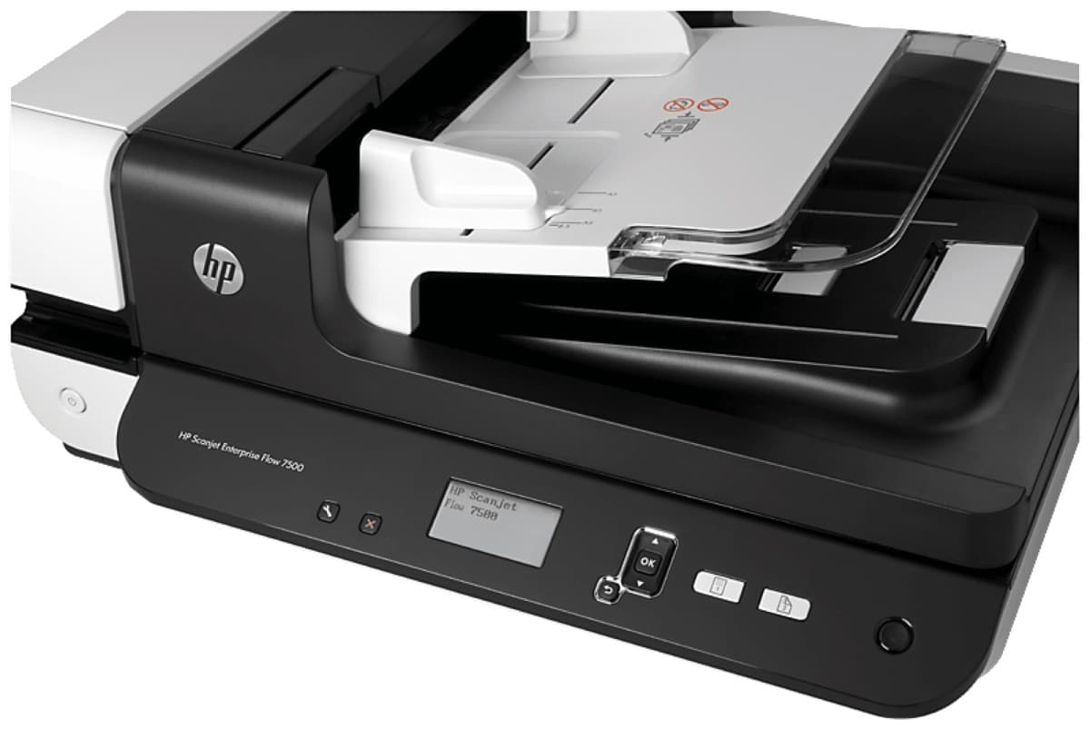 Escáner HP ScanJet Enterprise Flow 7500 alimentador automático de documentos con papel