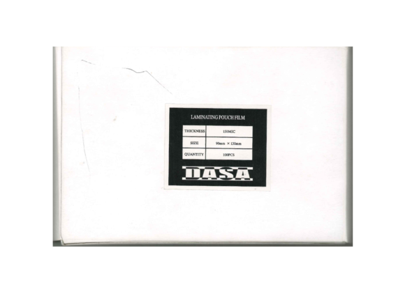 Pouch para plastificar 90x130mm