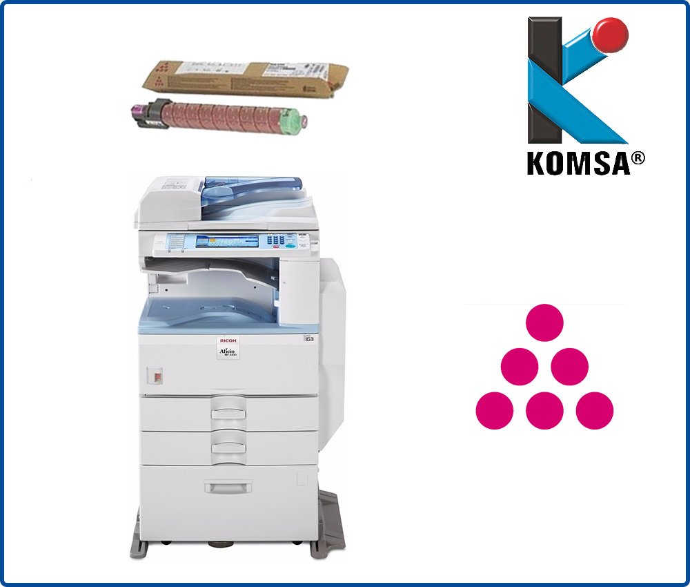 Download Toner RICOH MP C2551 Magenta | Cartucho De Impresion