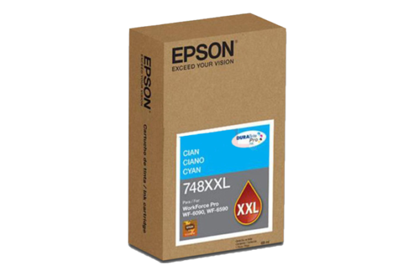 tinta epson wf-6590 cyan